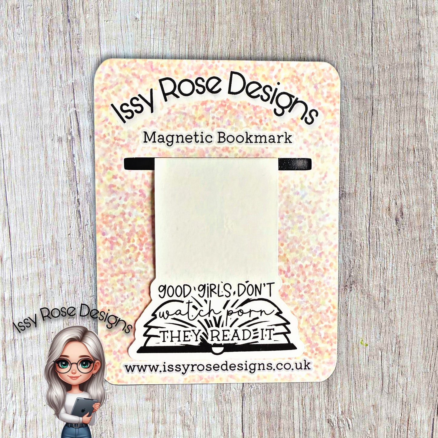 Magnetic Bookmark - Good Girls Read P***