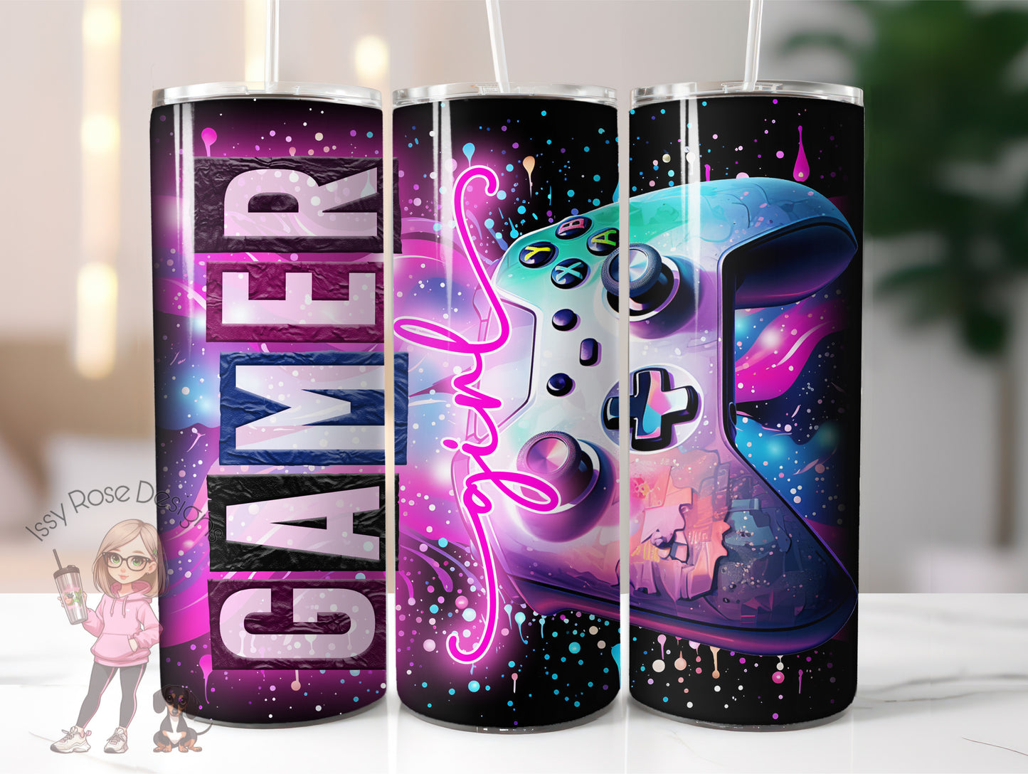Gamer Girl 20oz Tumbler