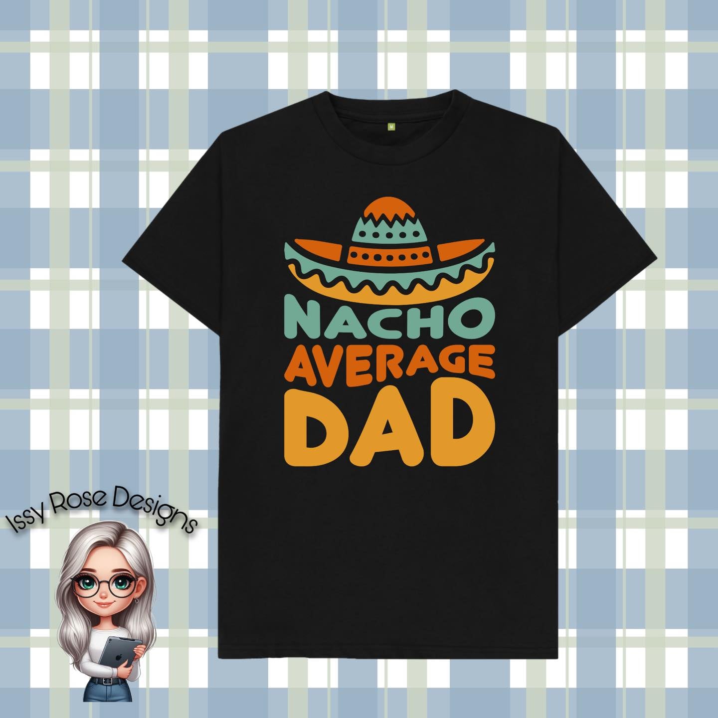 T-shirt - Fathers Day - Nacho Average Dad