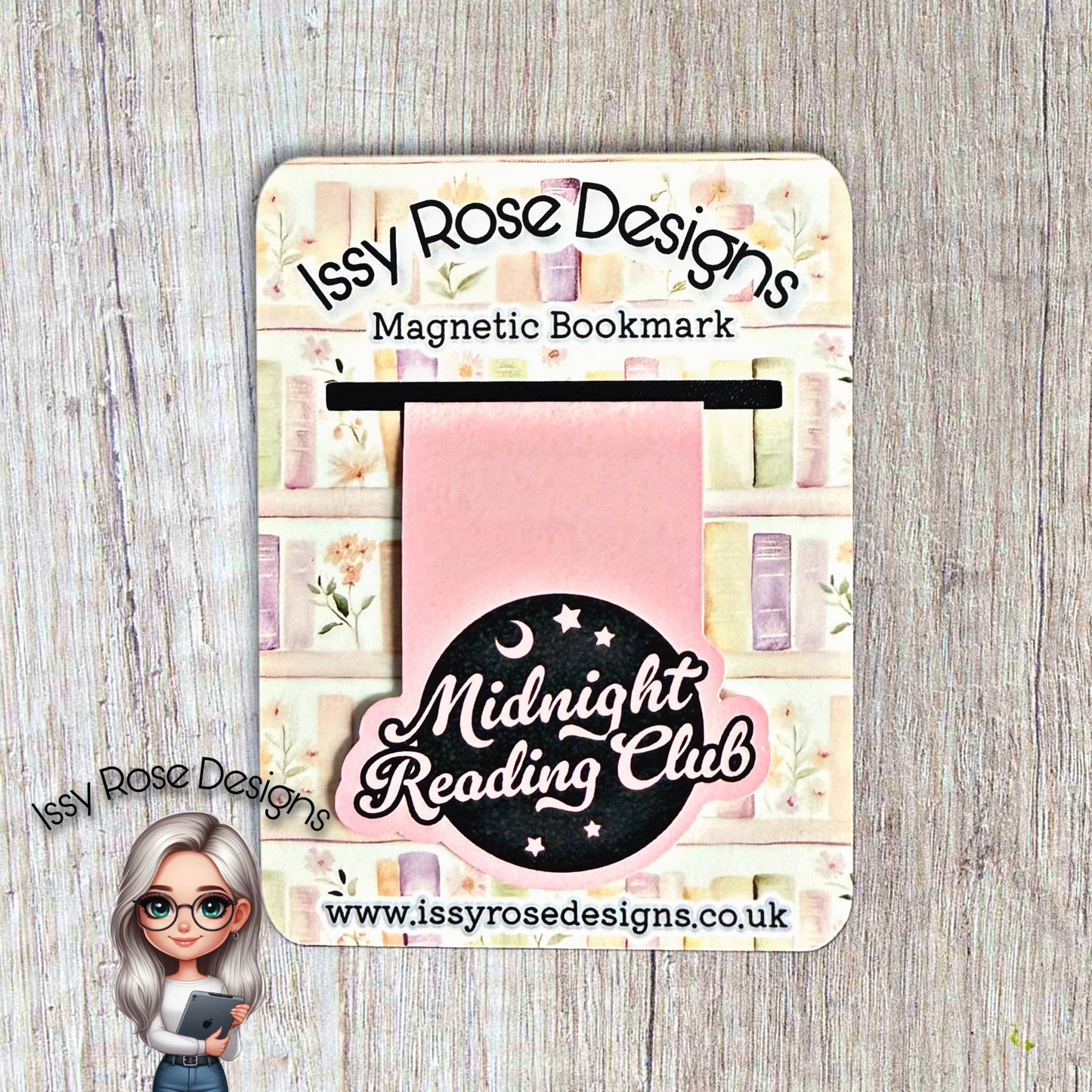Magnetic Bookmark - Midnight Reading Club
