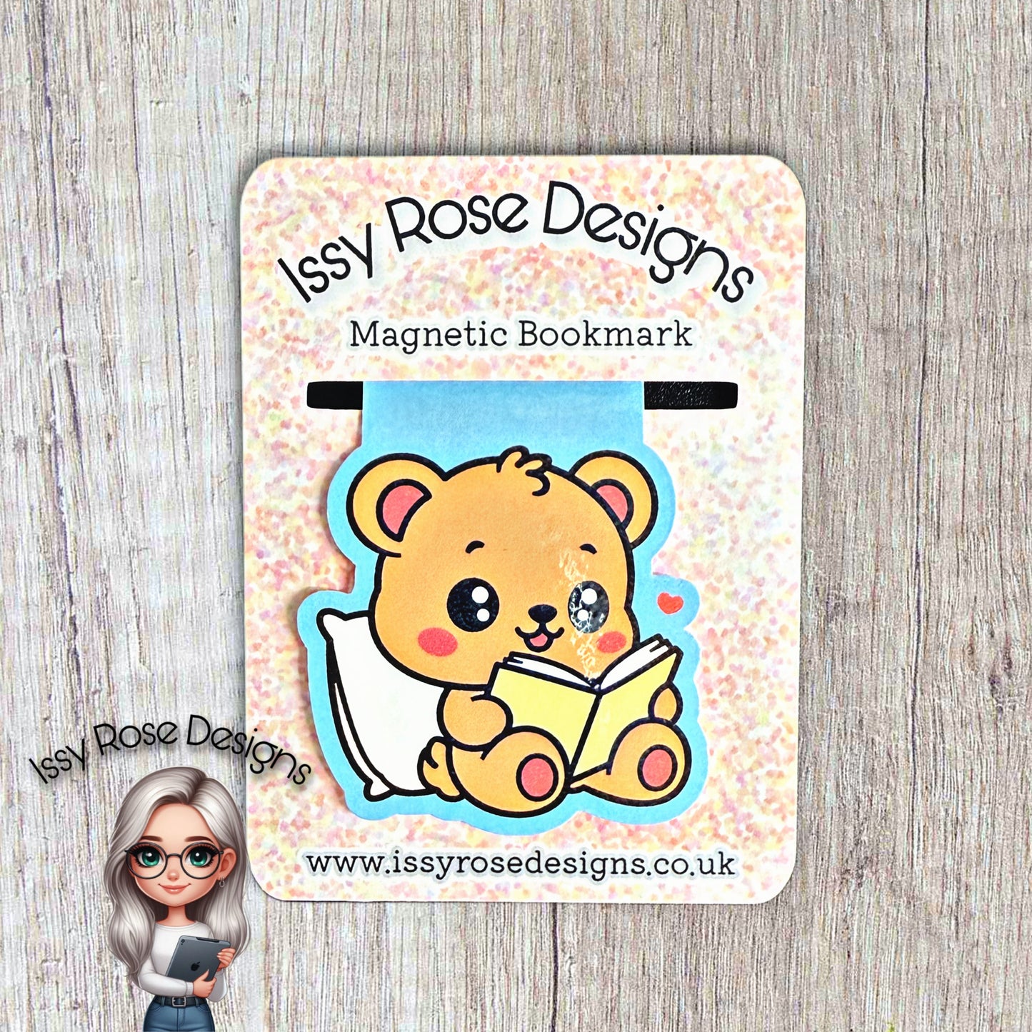 Magnetic Bookmark - Cutie Bear