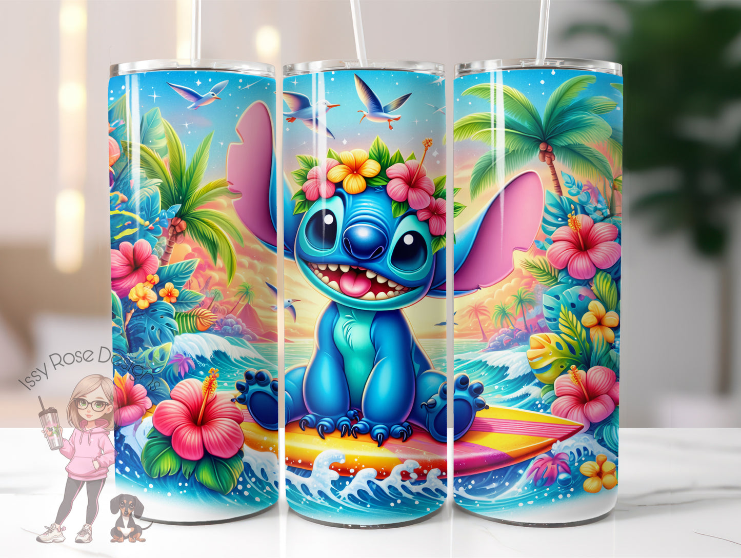 Surfing Stitch 20oz Tumbler