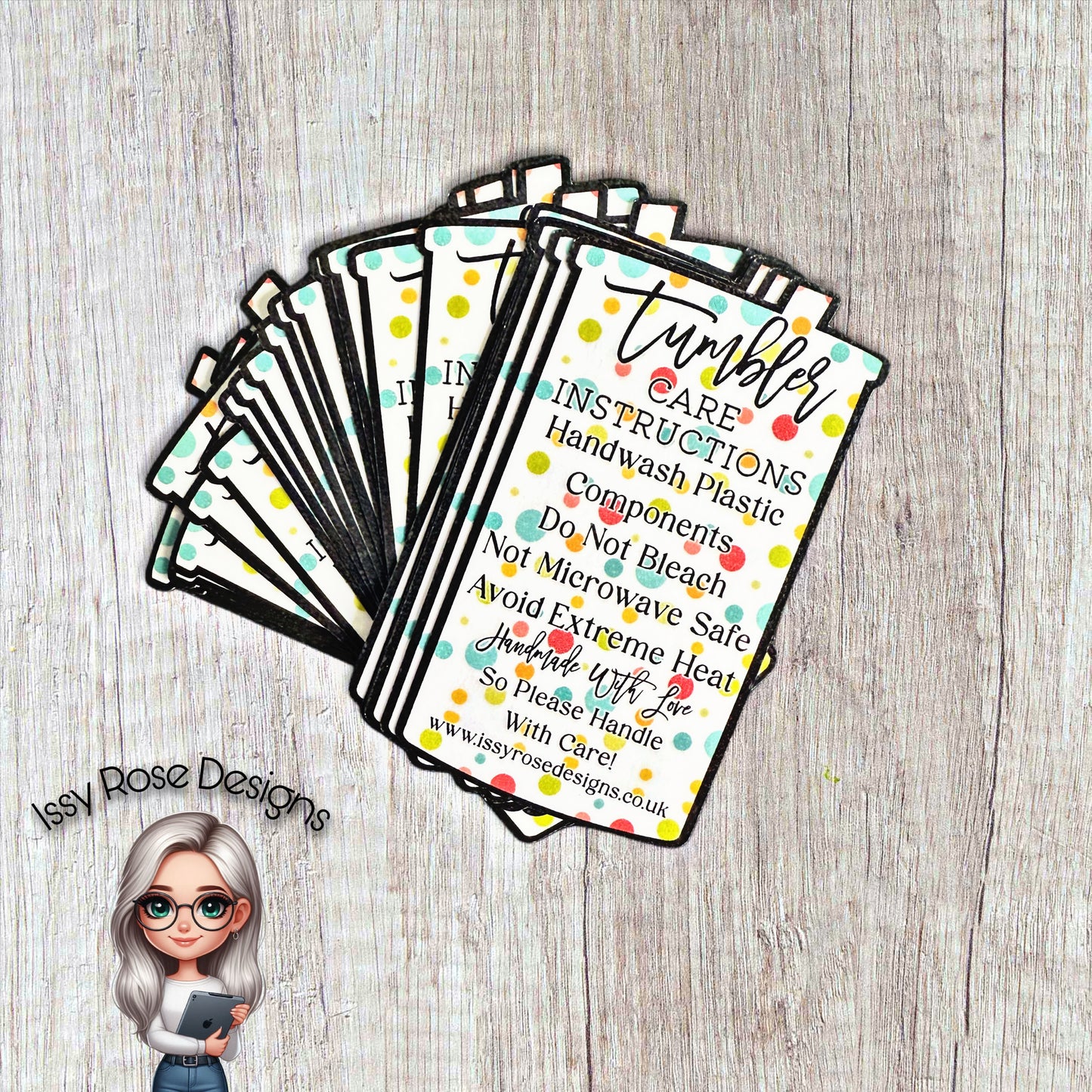 Parcel Care Cards - Designed for your business!
