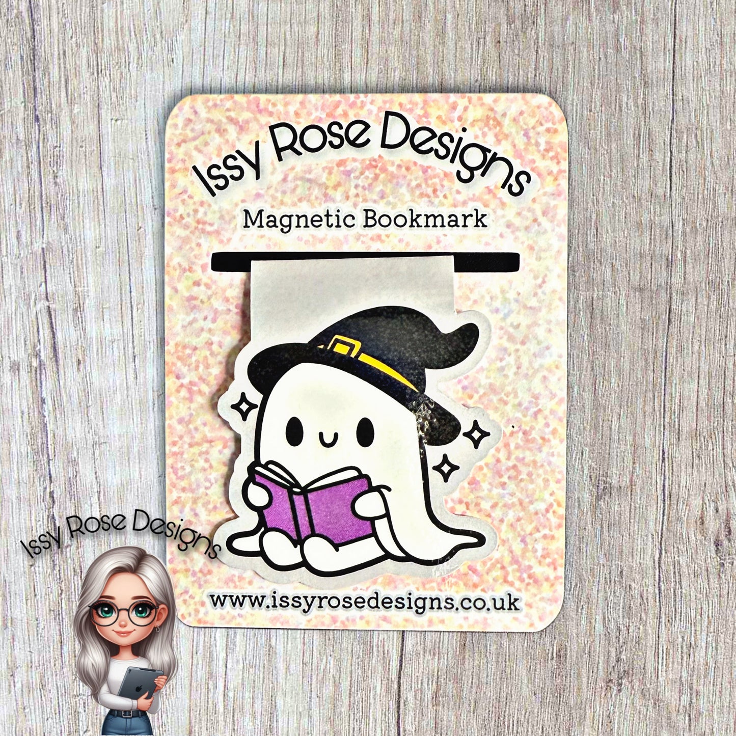 Magnetic Bookmark - Cutie Ghost