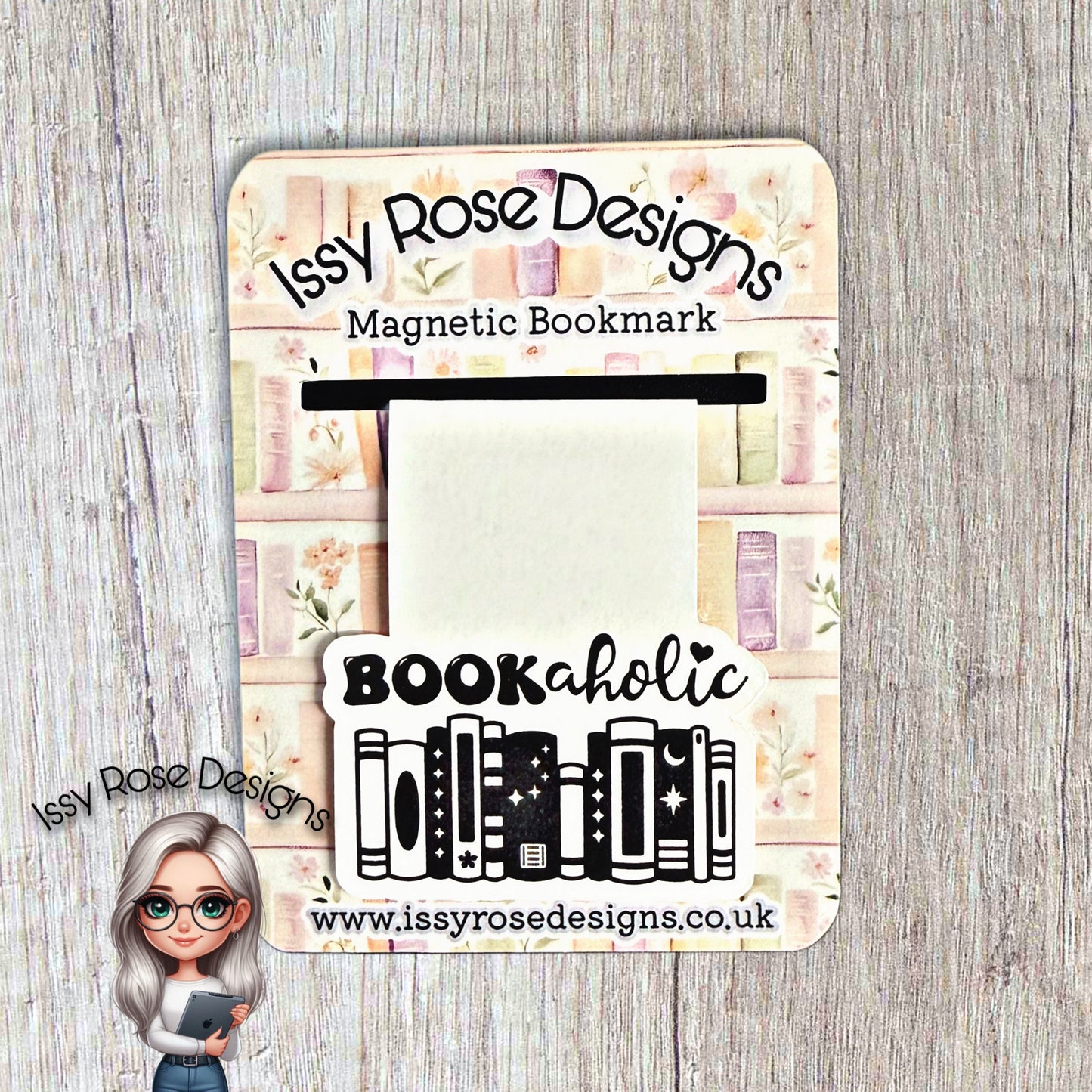 Magnetic Bookmark - Bookaholic
