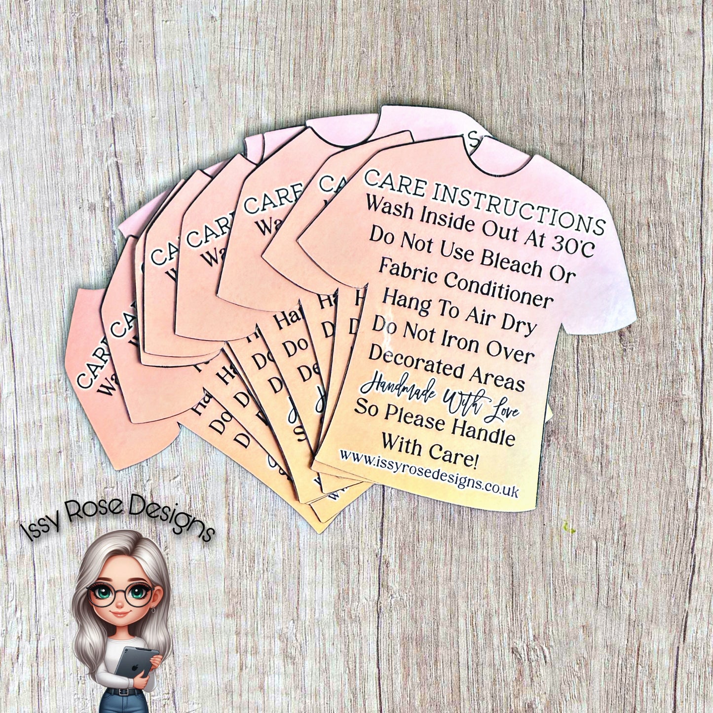 Parcel Care Cards - Designed for your business!