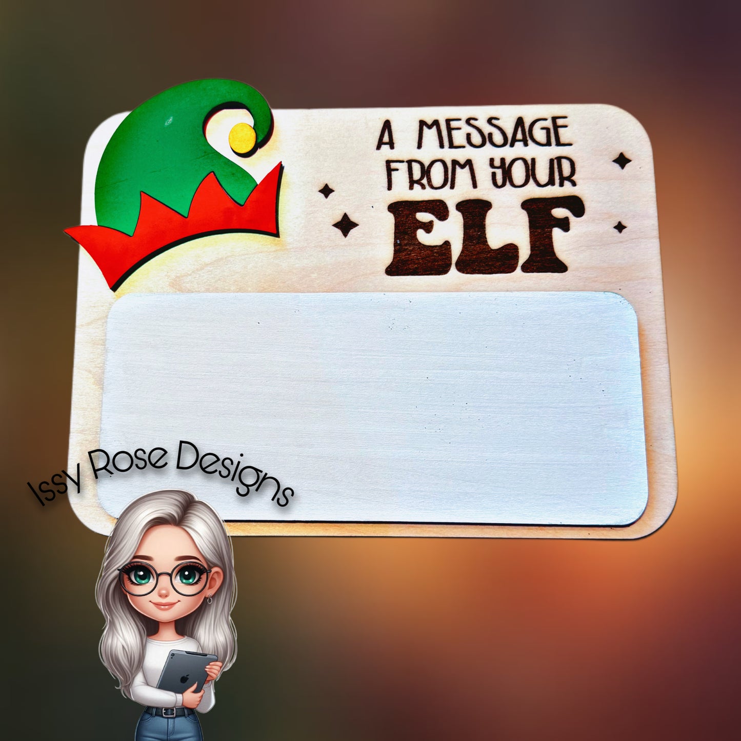 Elf Message Board Decoration