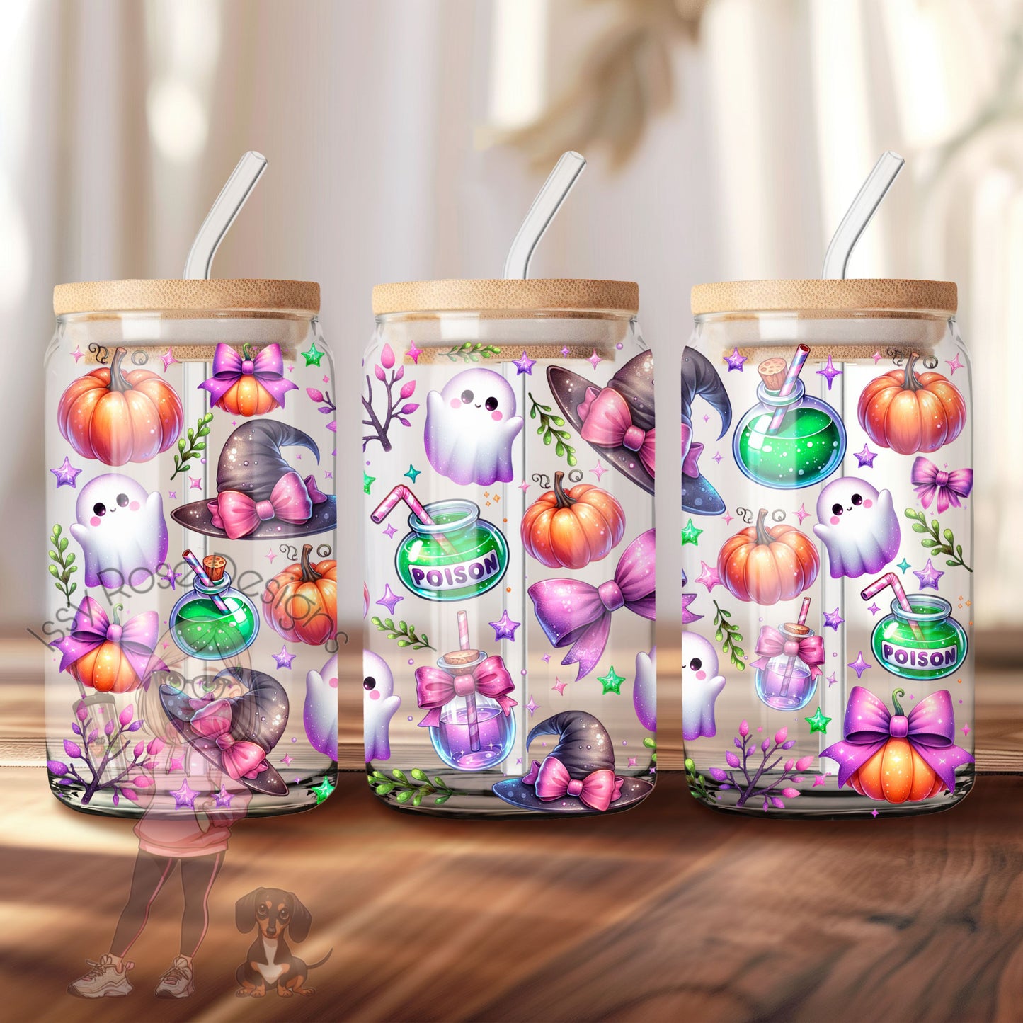 Libby Glass Cute Halloween