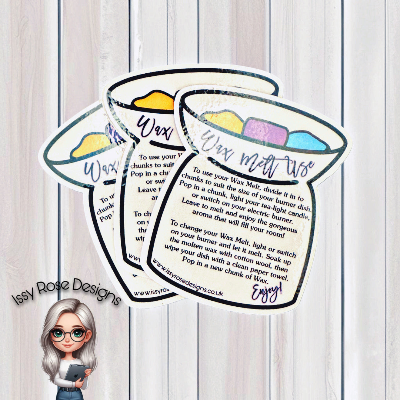 Parcel Care Cards - Designed for your business!