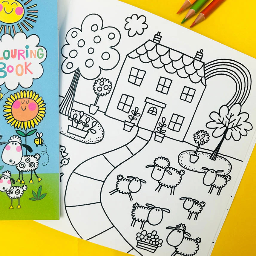 Colouring Book - On The Farm