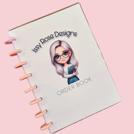 Personalised Order Book - A5 Size Disc Bound