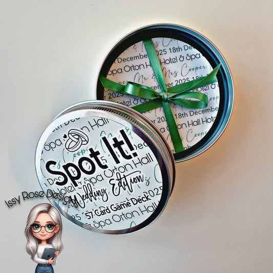 Personalised Wedding Edition Spot-It Game