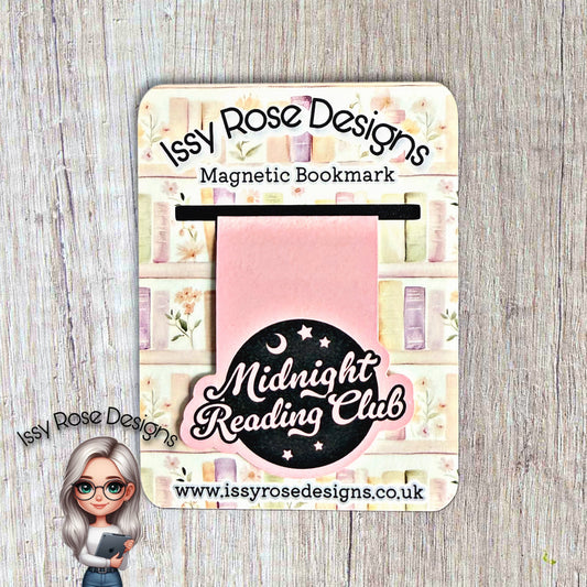 Magnetic Bookmark - Midnight Reading Club