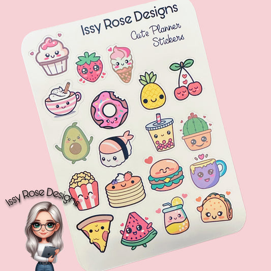 Cute Kawaii Planner Stickers