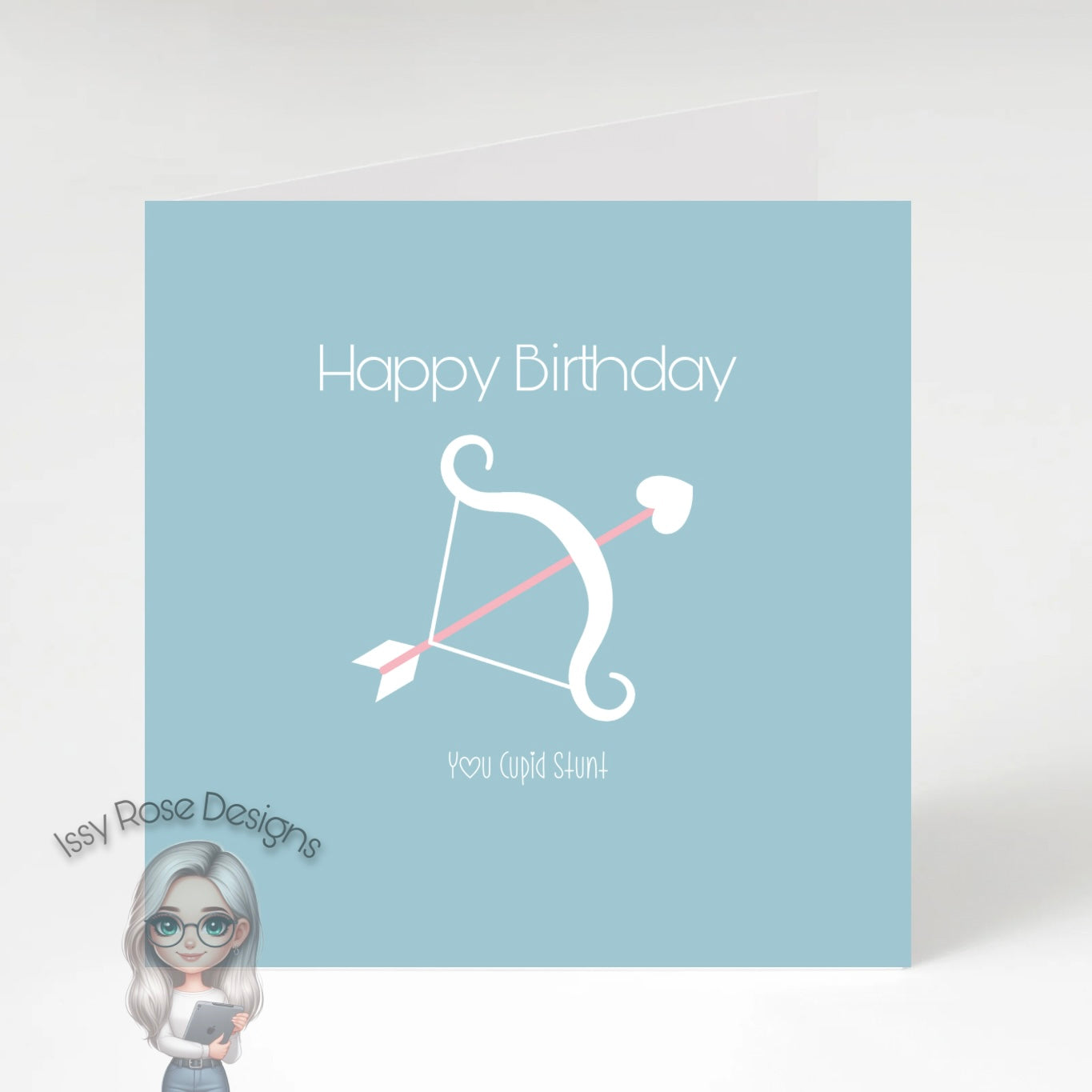 Birthday Cupid Stunt Card