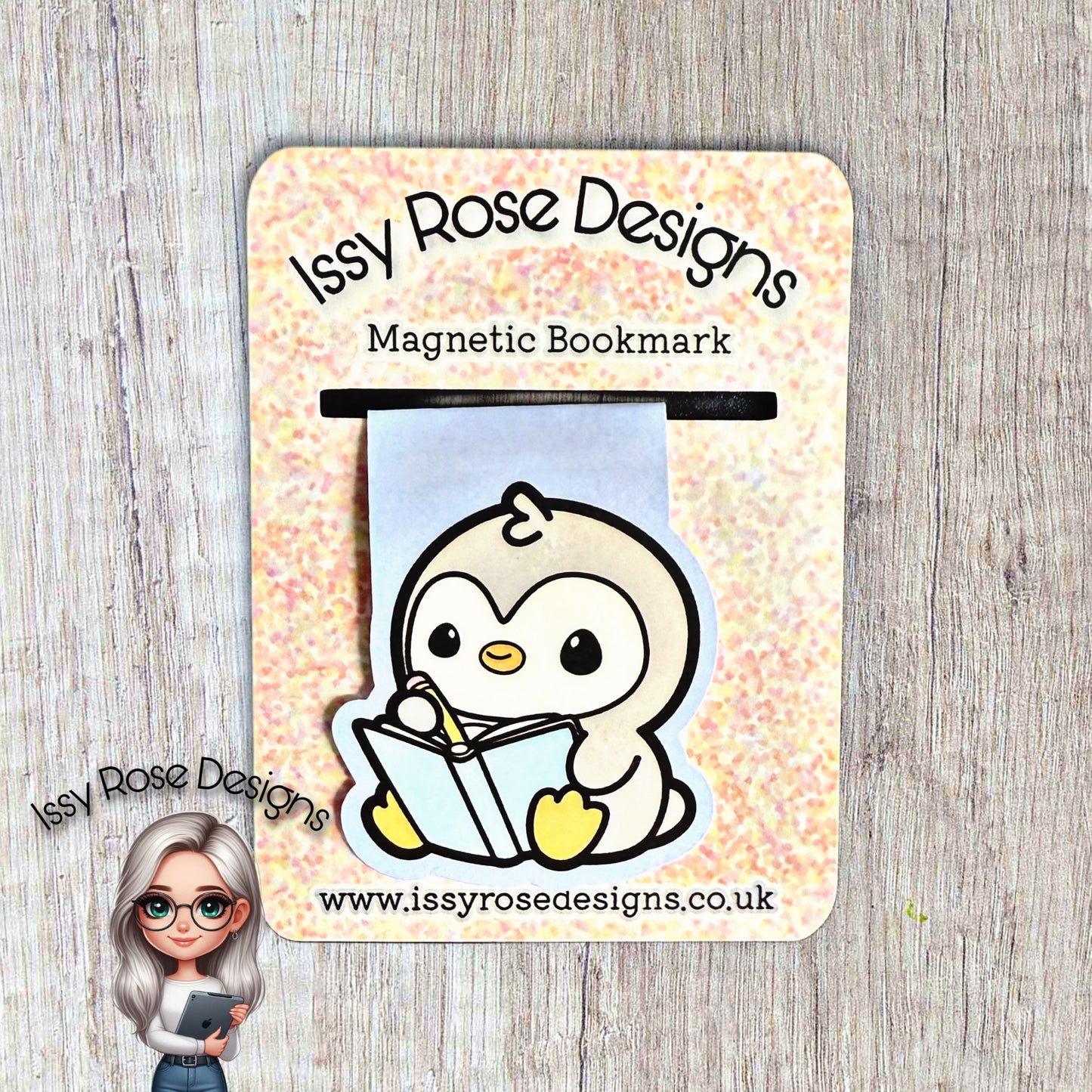 Magnetic Bookmark - Cutie Penguin