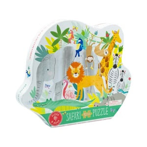 Shaped 40 Piece Jigsaw - Jungle