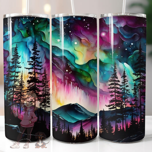 Northern Lights 20oz Tumbler