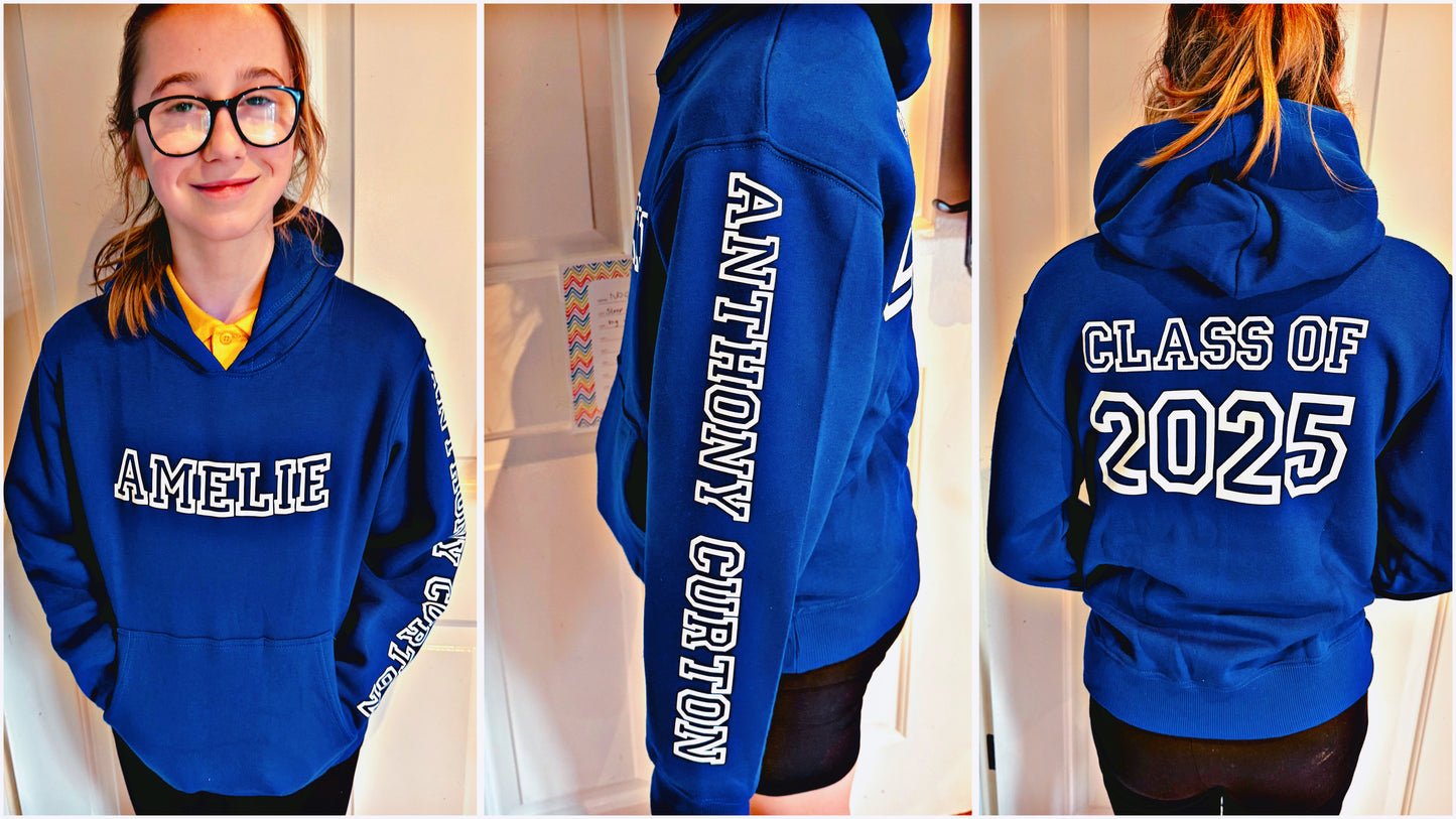 Kids Leavers Hoodies - Customised For Your School!