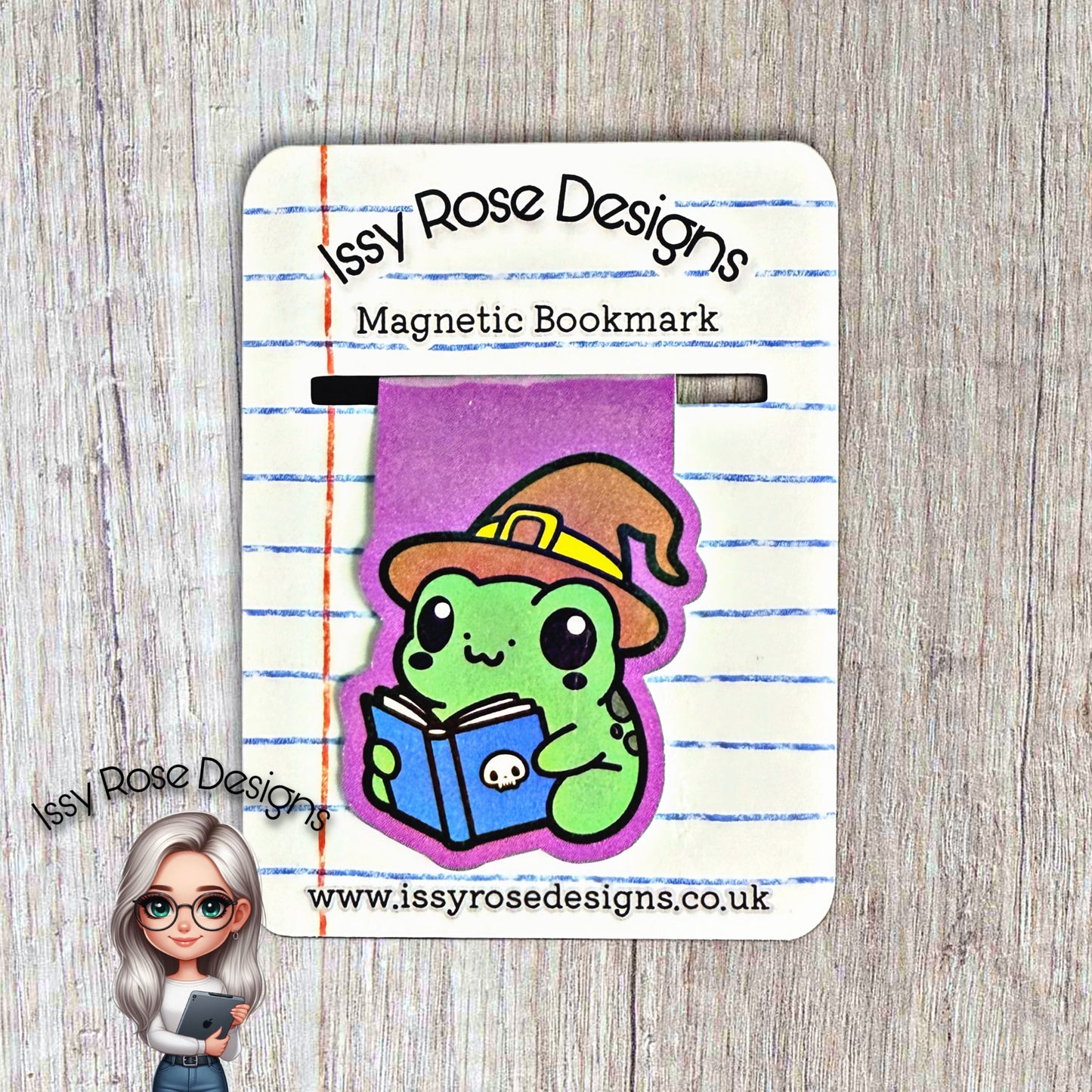 Magnetic Bookmark - Cutie Frog