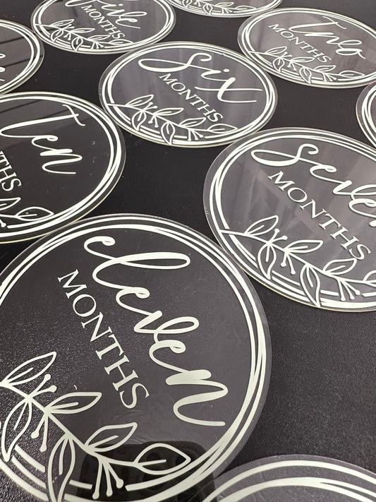Baby Milestone Discs