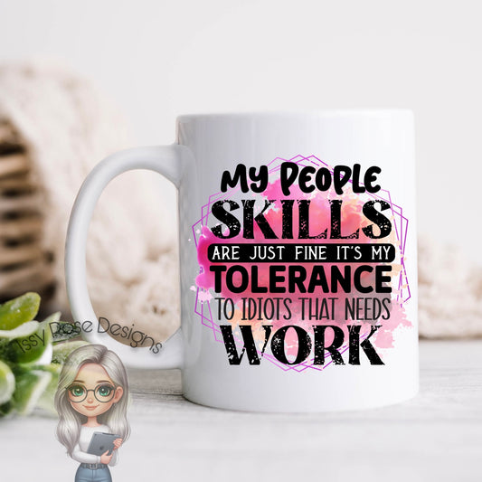 People Skills 11oz Mug