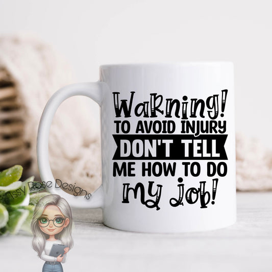 Avoid Injury 11oz Mug