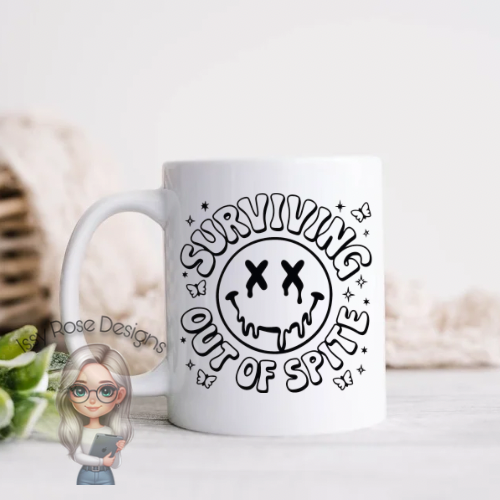 Surviving Out Of Spite 11oz Mug