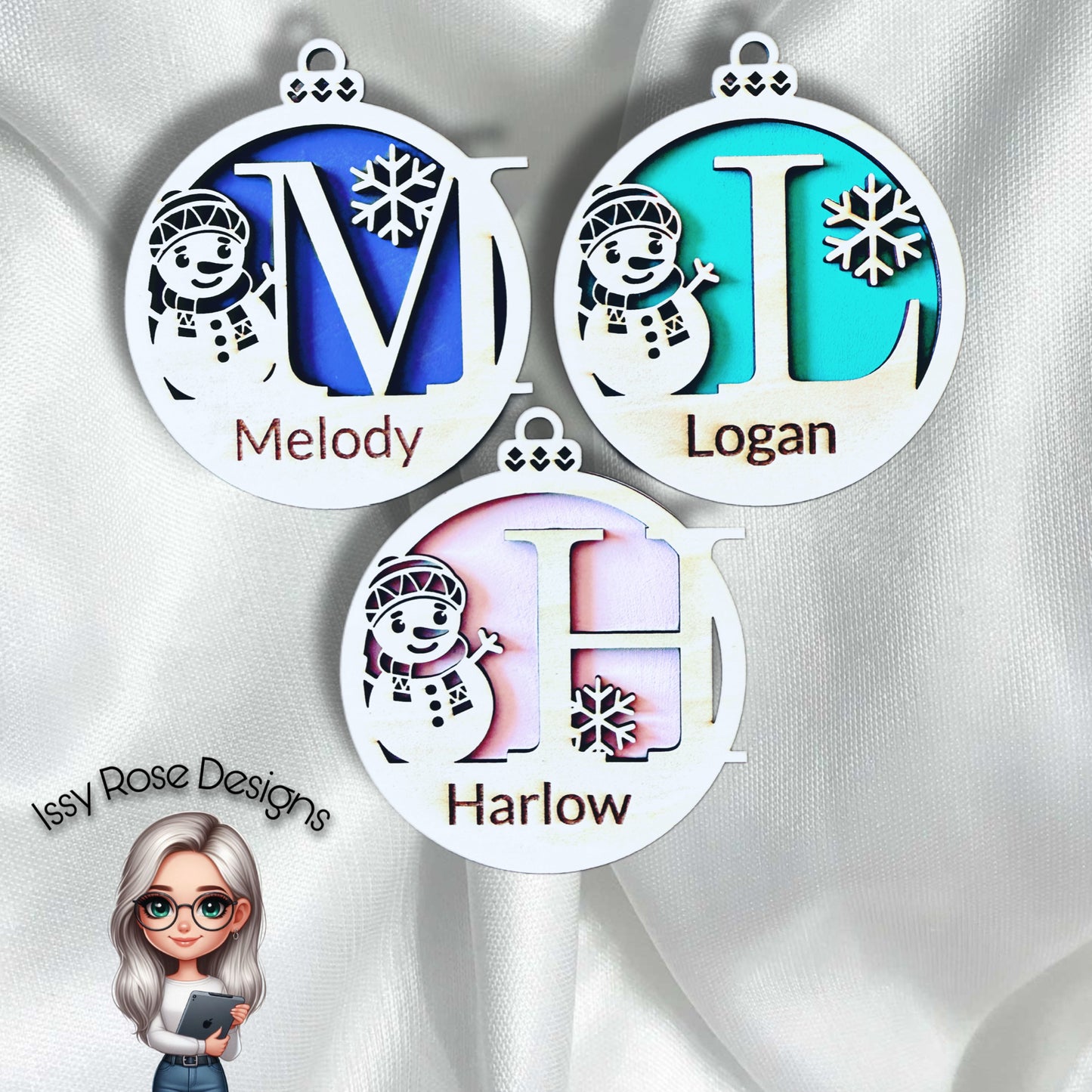 Personalised Christmas Bauble Decoration