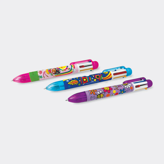 6 Colour Character Pen