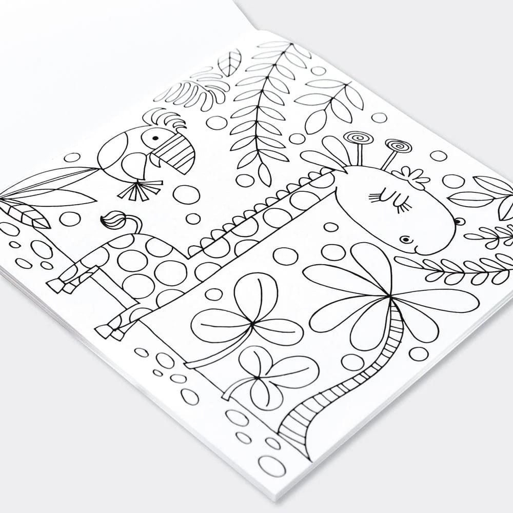 Colouring Book - Tropical Adventure