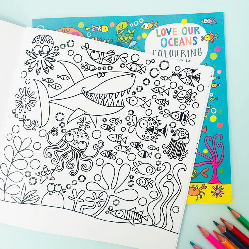 Colouring Book - Love Our Oceans